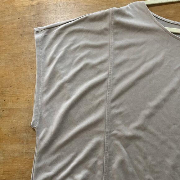 J Jill Womens 4X Top Sand Washed Dolman Sleeve Tan Blouse Tunic Top Lagenlook - Picture 4 of 10